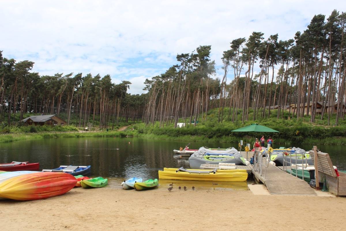 The Lake at Center Parcs Woburn Forest 