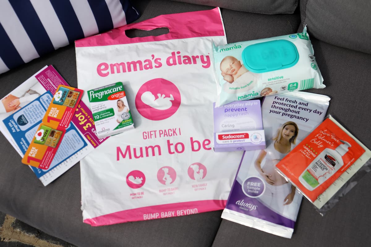 Get Free Baby Stuff with Emma’s Diary Gift Packs!