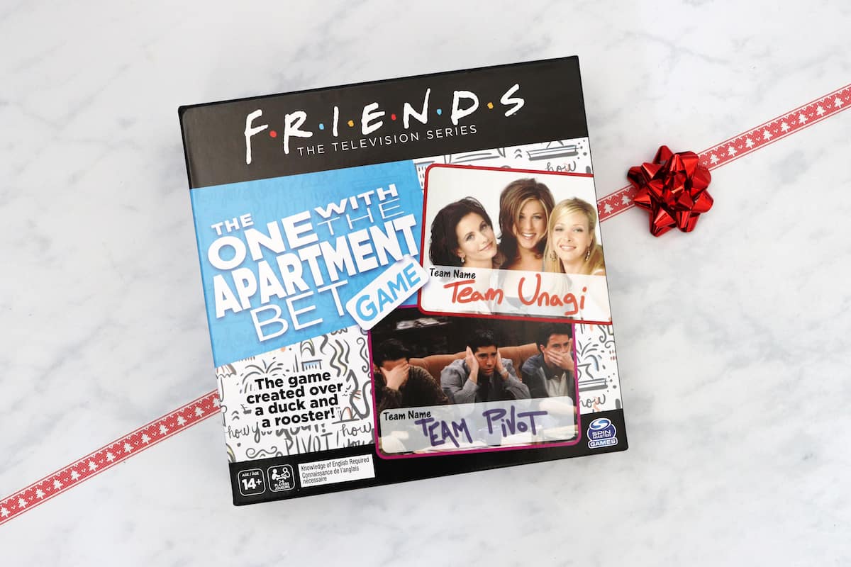 Friends The One with the Apartment Bet Trivia Game