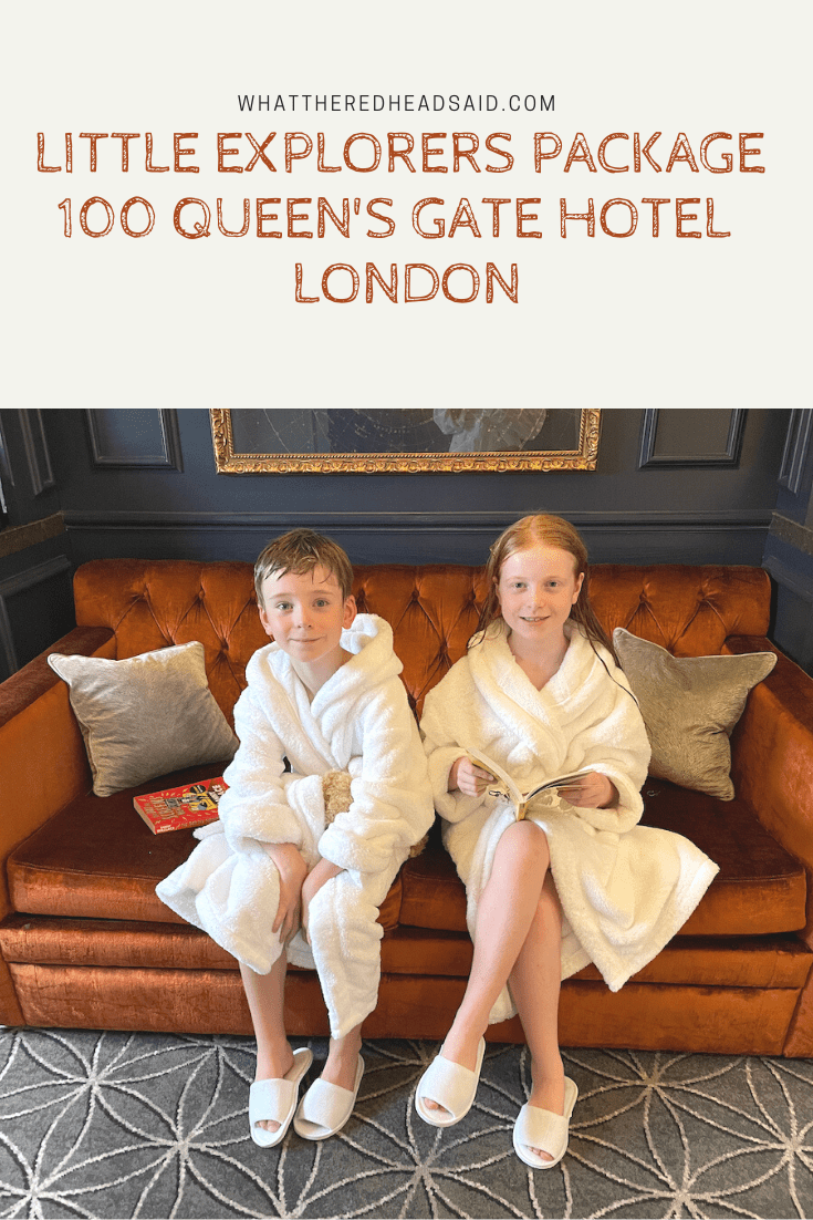 Little Explorers Package at 100 Queen's Gate Hotel - London