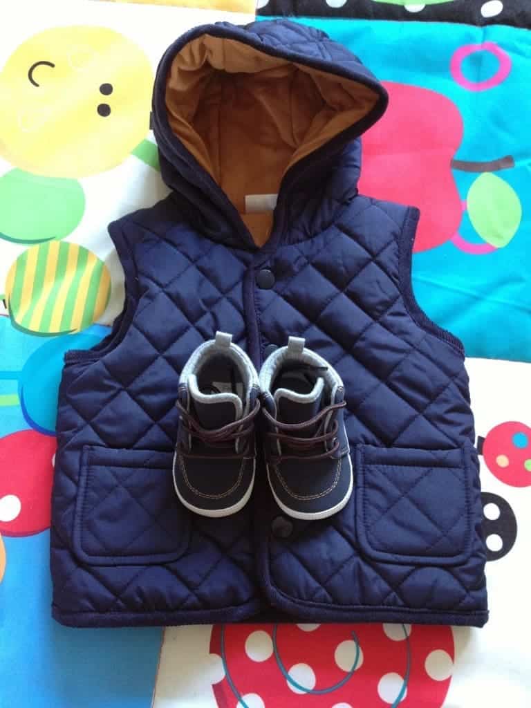 F&f baby clearance coat