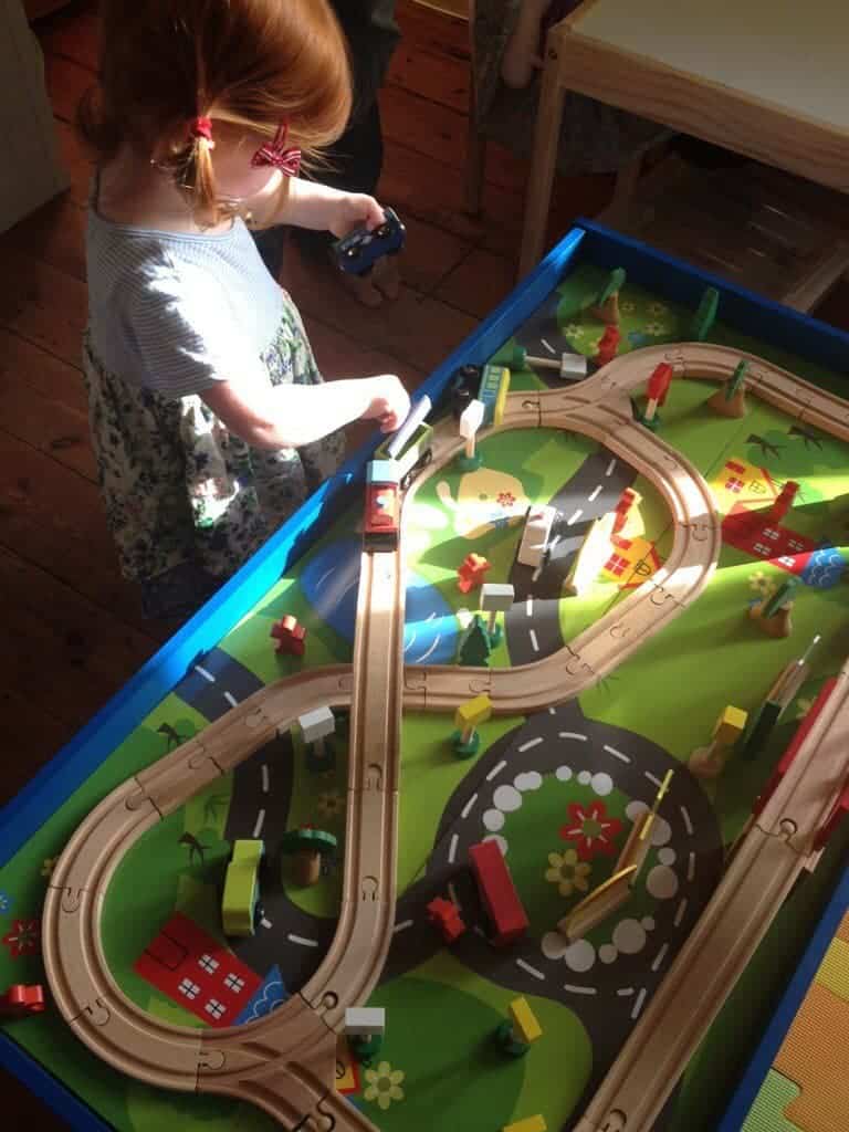 Argos cheap train table