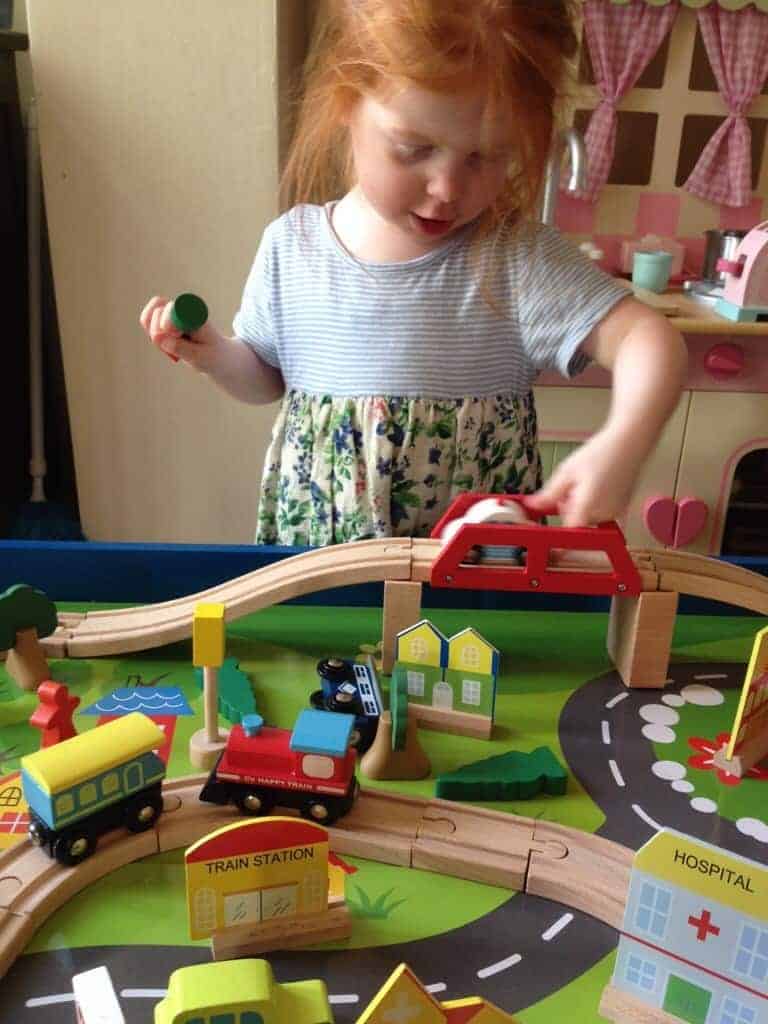 argos train set table