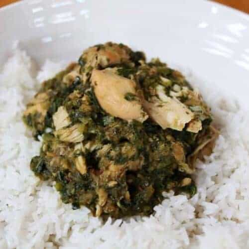 A Really Simple Chicken and Spinach Curry Slow Cooker Recipe