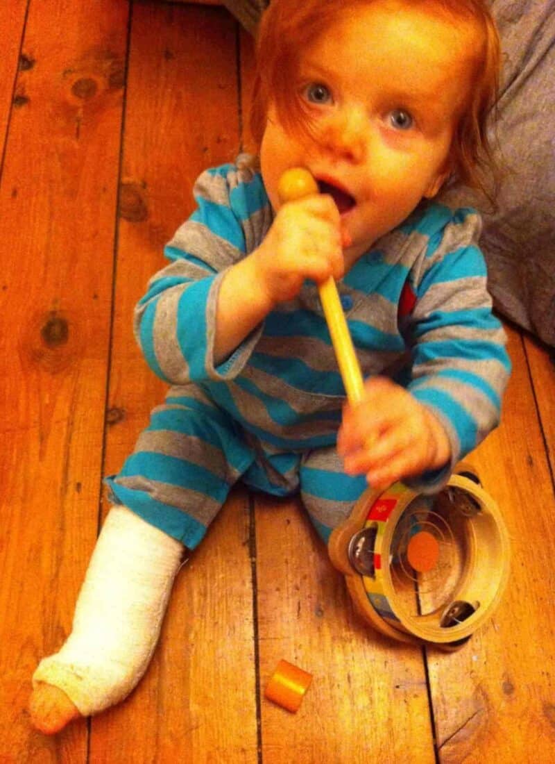 When Our Toddler Broke Her Leg