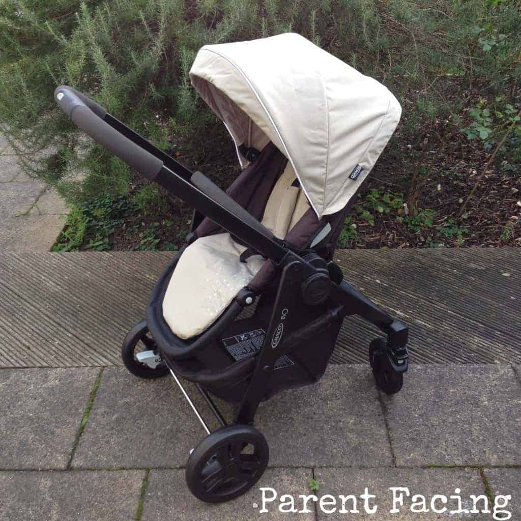 Graco evo hotsell black pushchair