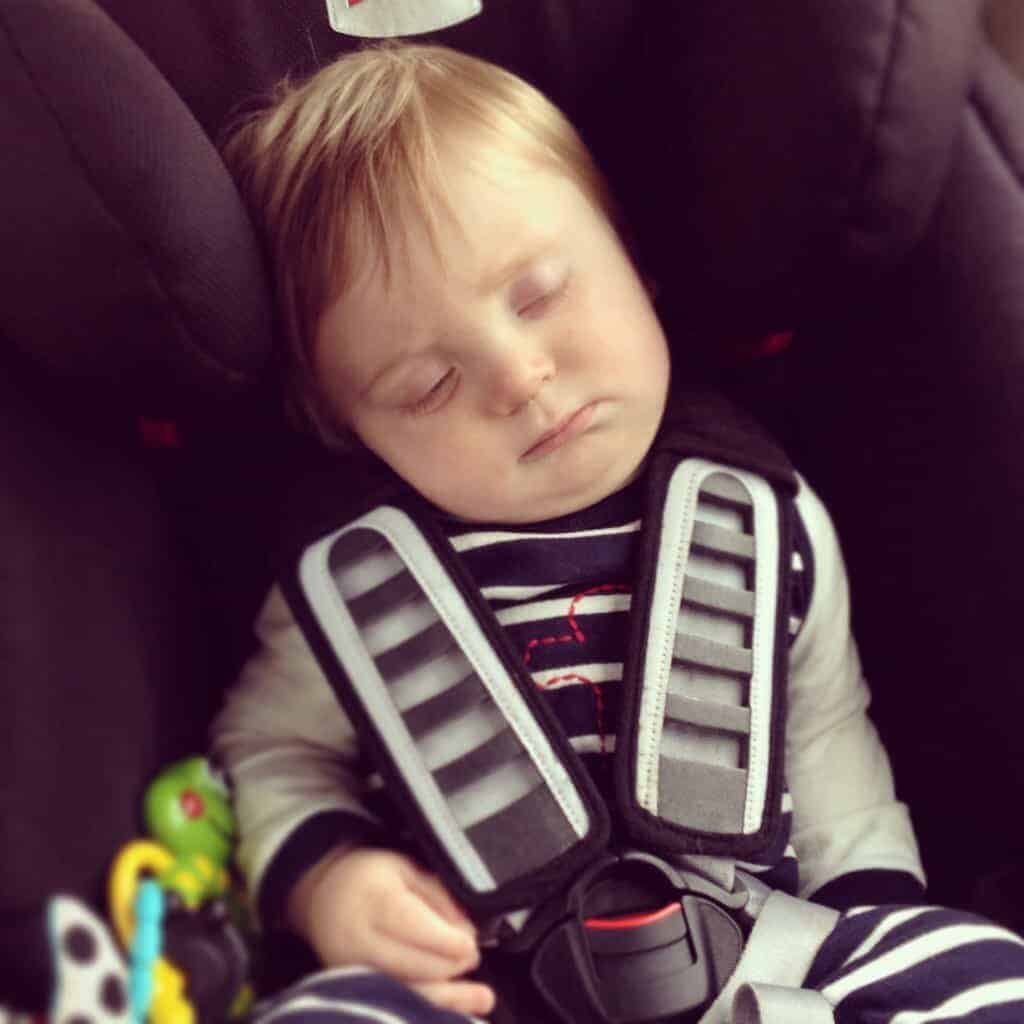 Little Man's Time For a New Car Seat