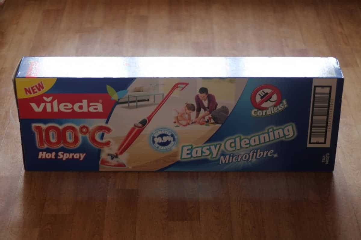 Vileda 100°C Hot Spray Steam Mop Review - What the Redhead said