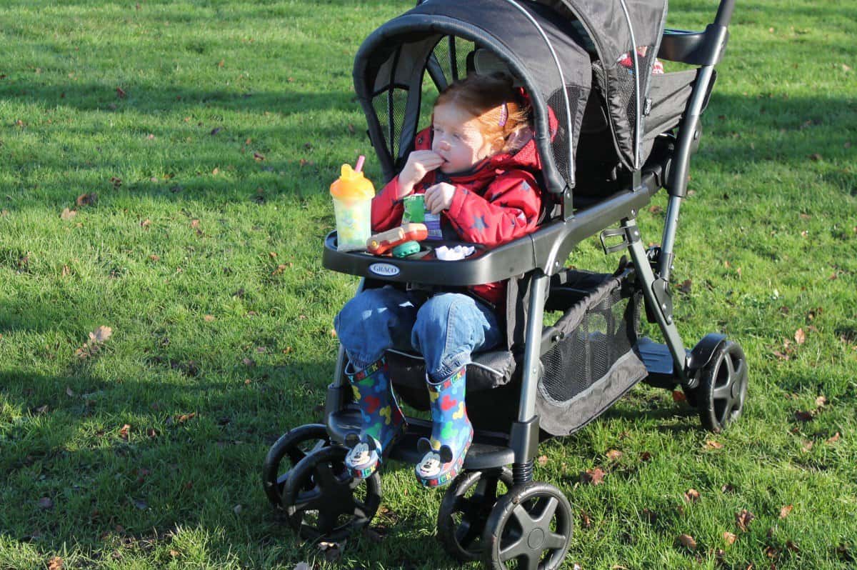 graco ready to grow tandem pushchair