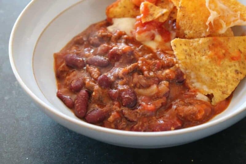 Simple Chilli Con Carne Slow Cooker Recipe - What the Redhead said