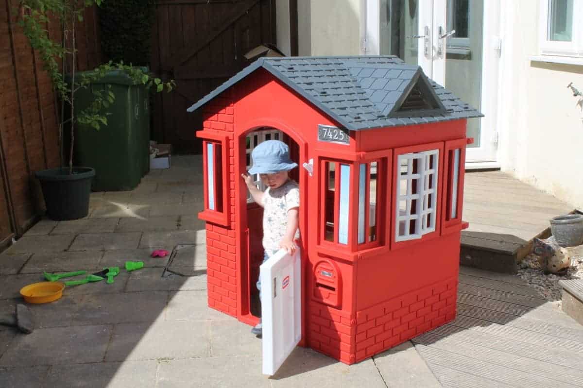 Cape cottage sale playhouse red