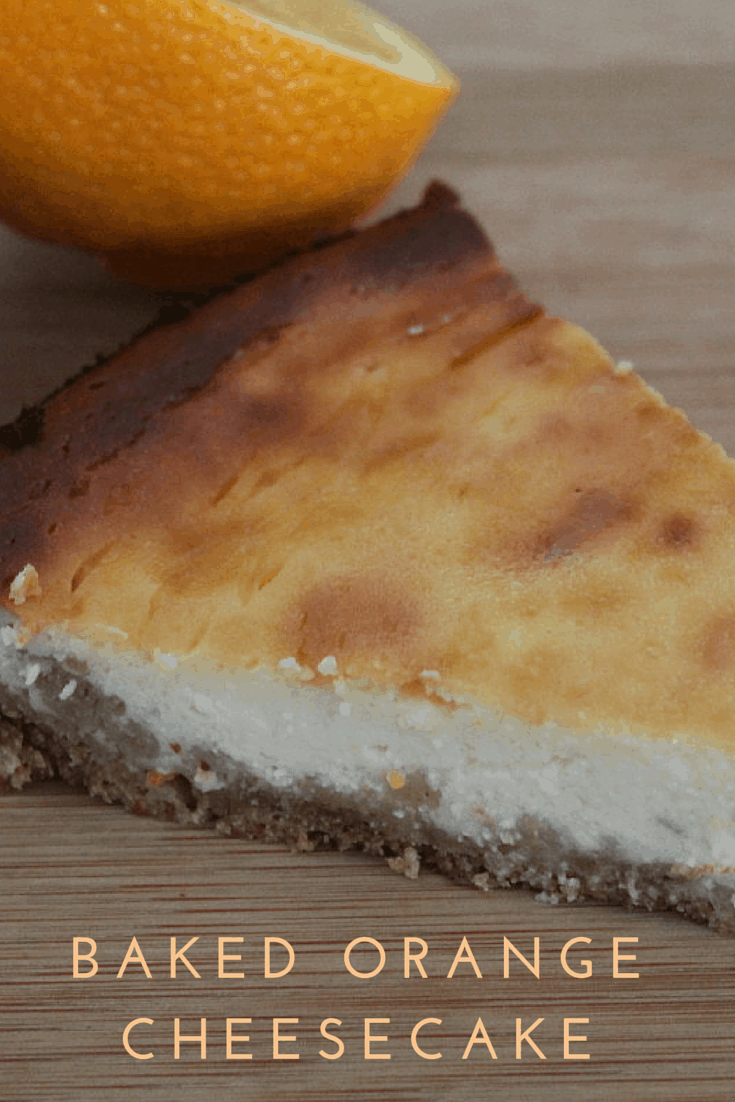 Baked Orange Cheesecake Recipe