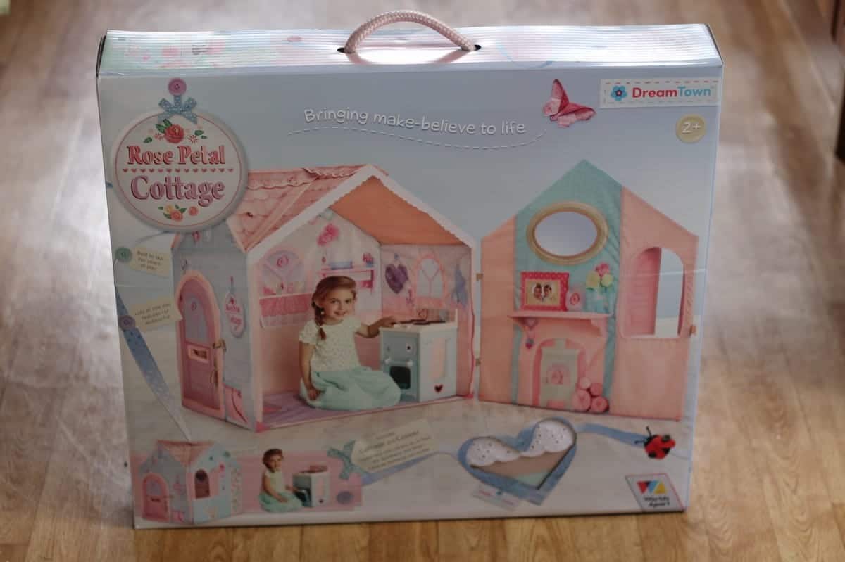 Dream town rose shop petal cottage playset