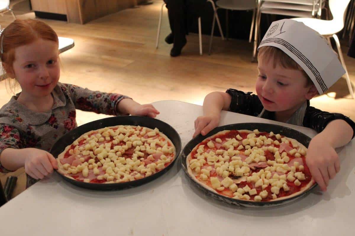 A Pizza Express Party at Westfield, Stratford