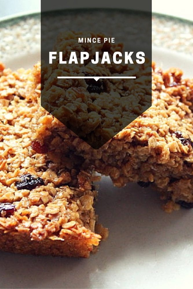 Mince Pie Flapjacks Recipe - What the Redhead said