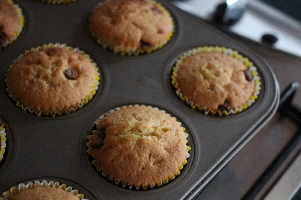 Chocolate Chip Fairy Cakes Recipe - What the Redhead said