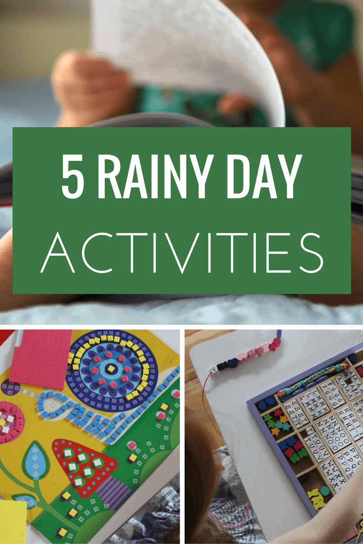 5 Rainy Day Activities for Children
