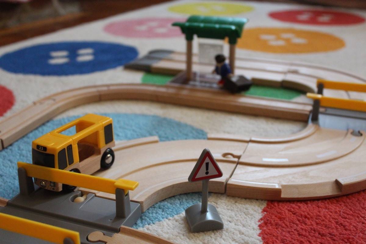 Review: Brio Road and Rail Travel Set - What the Redhead said