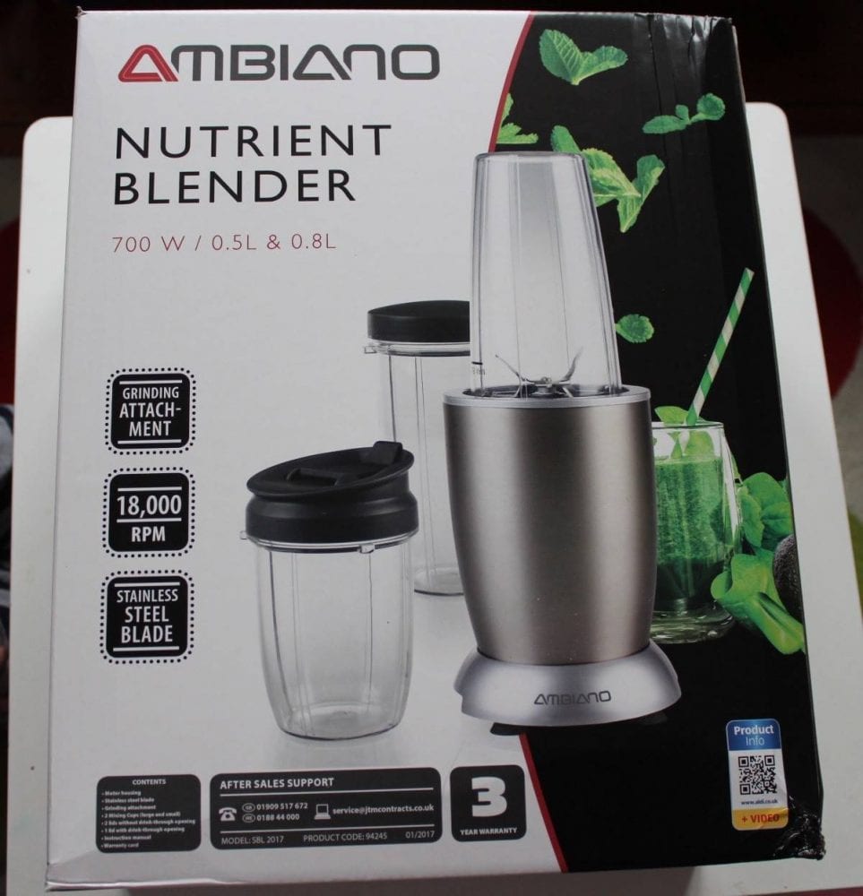 Ambiano Electric Mini Food Chopper