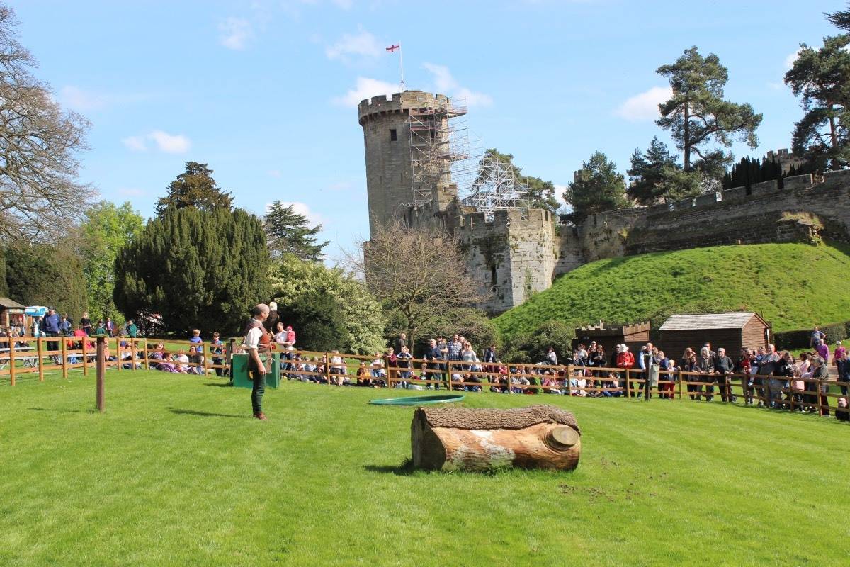 Our first trip to Warwick Castle