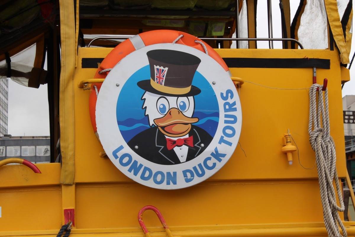Our first London Duck Tours Experience