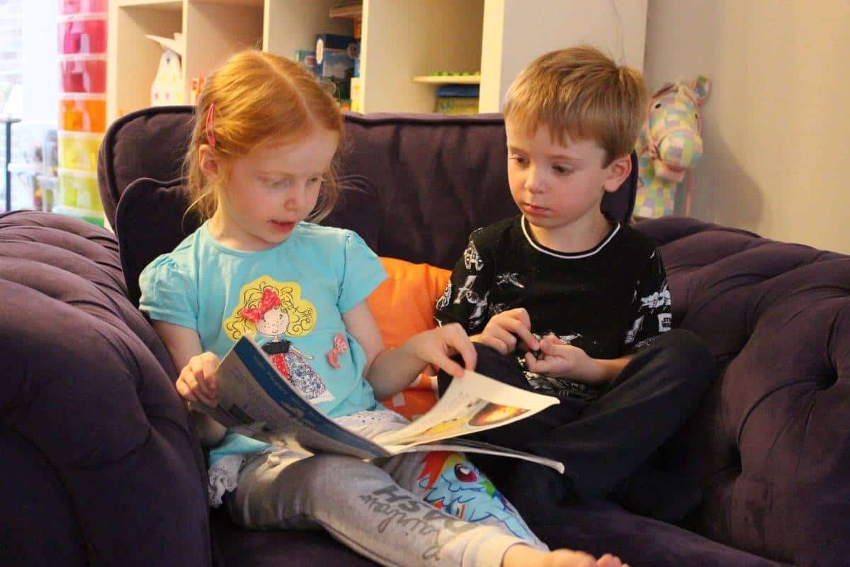 Reading Together {The Ordinary Moments}