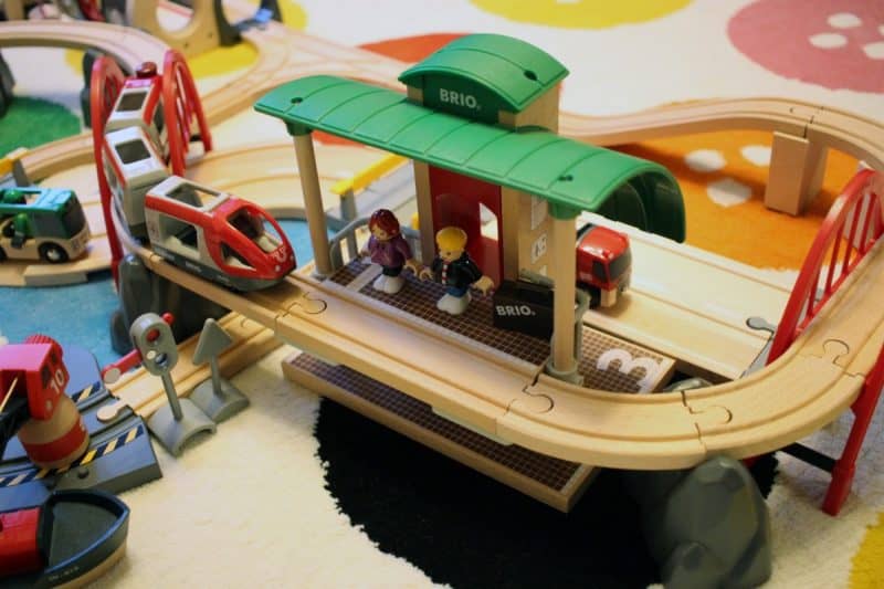 BRIO World Deluxe Railway Set Review - What The Redhead Said