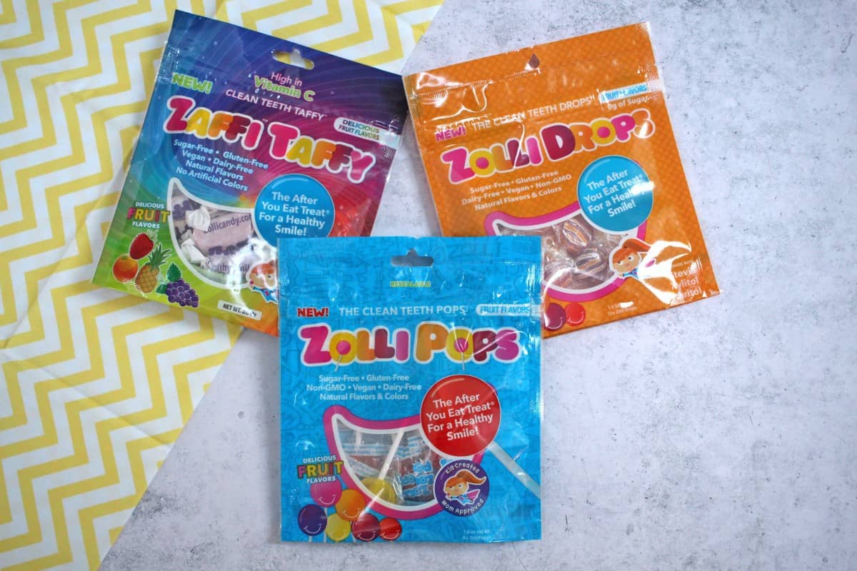 Zollipops - The Sweets that Help Clean Your Teeth! Review and Giveaway
