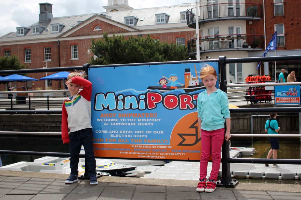 Mini Port at Gunwharf Quays, Portsmouth