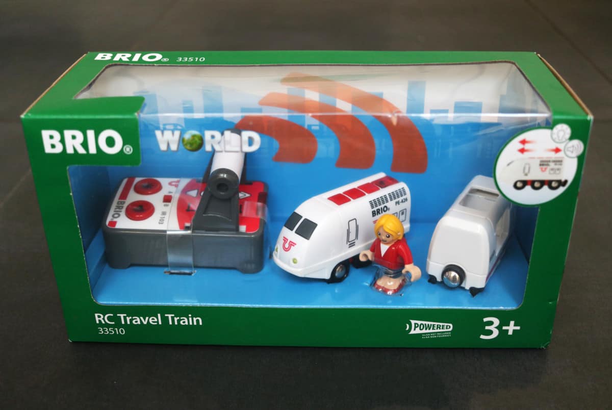 brio remote control travel train