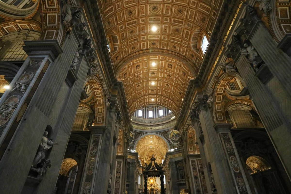 Climbing St Peter's Dome and Visiting the Basilica with Children