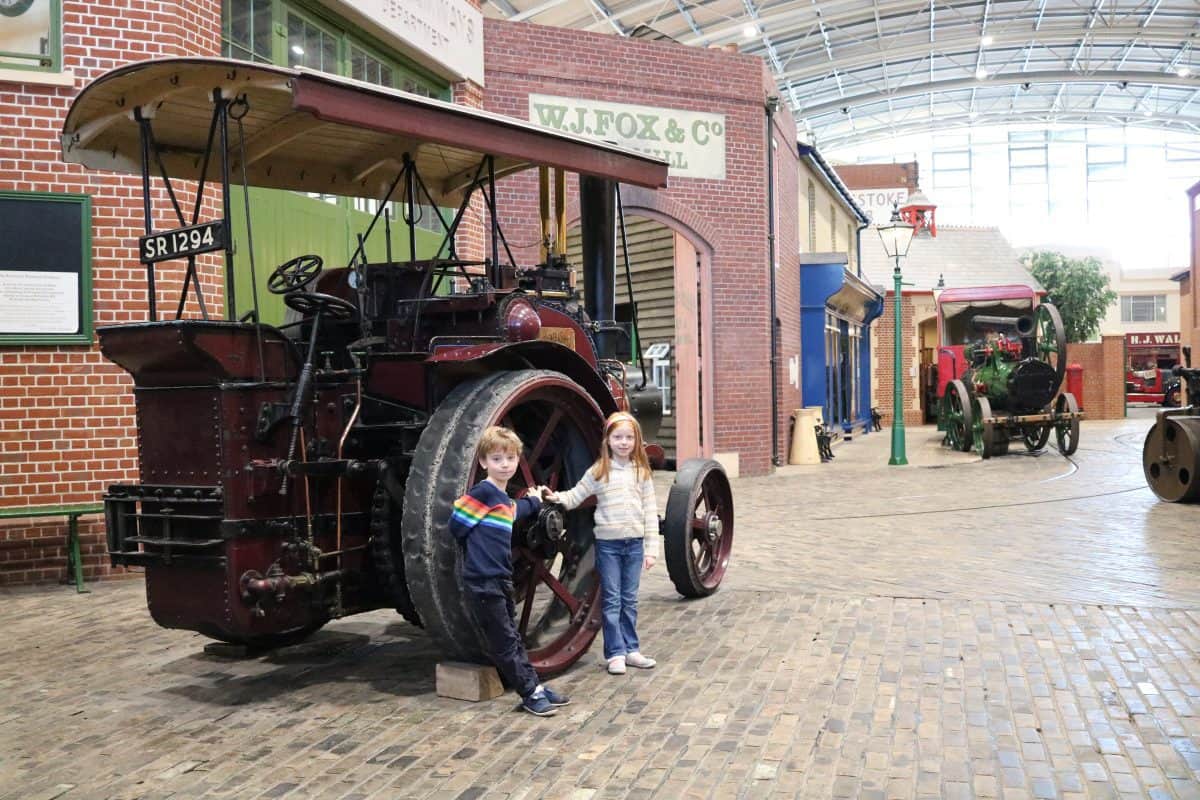 Vehicles at Milestones Living History Museum - Basingstoke, Hampshire