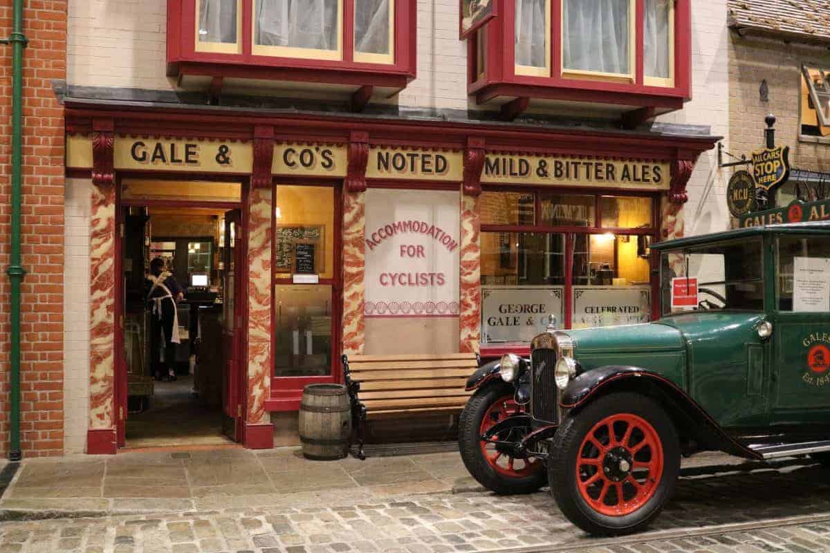 The old pub at Milestones Living History Museum - Basingstoke, Hampshire