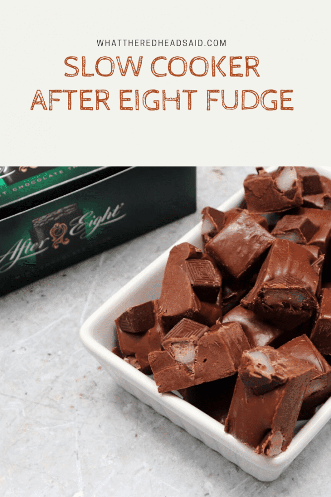 After Eight Fudge