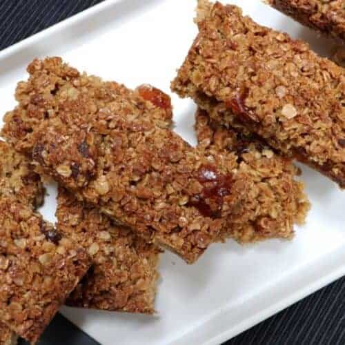 Our Super Easy Cherry Flapjack Recipe - What the Redhead said