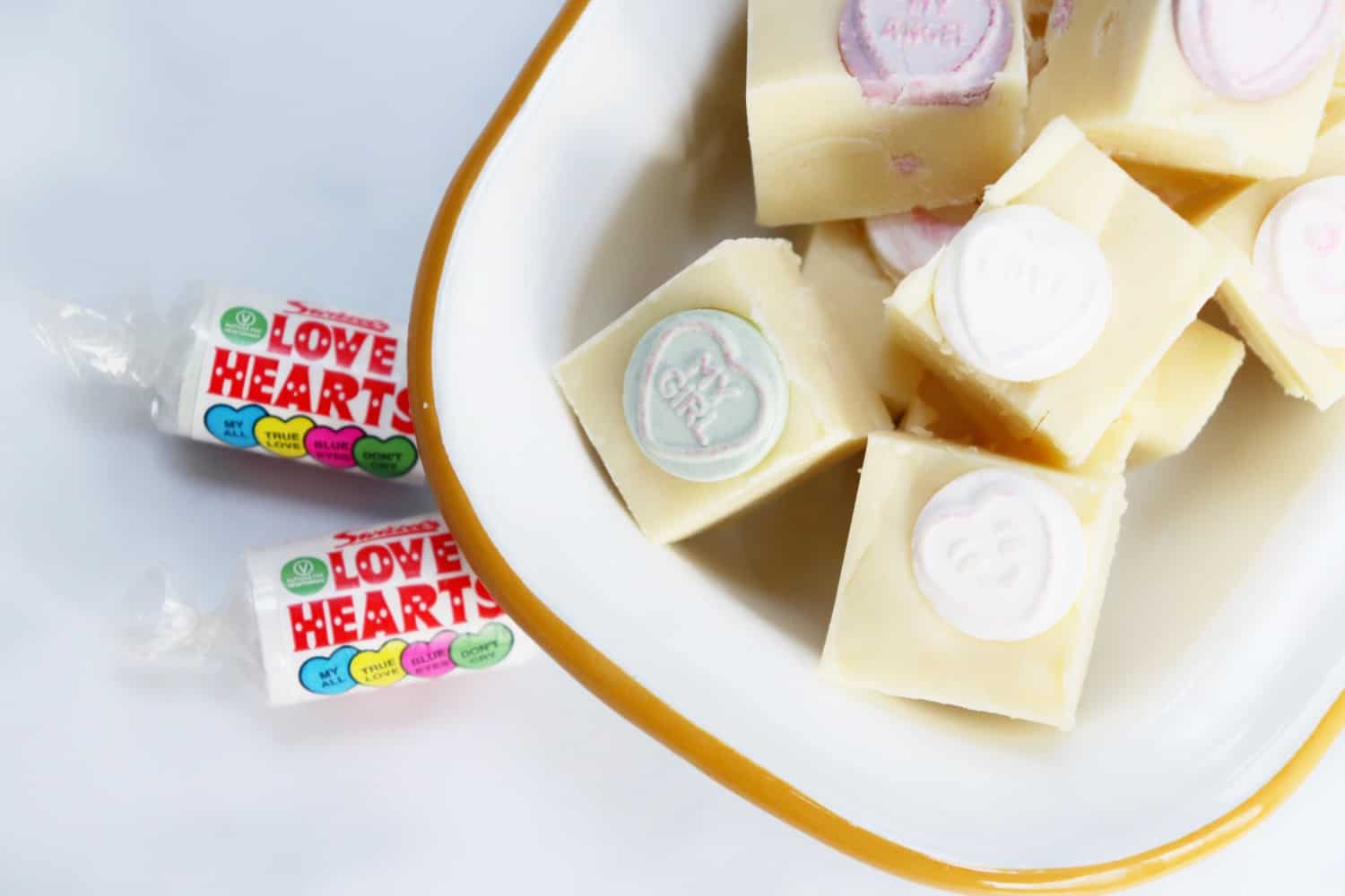 Love Hearts Fudge