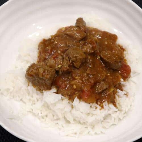 Slow Cooker Beef Rogan Josh Recipe - What the Redhead said