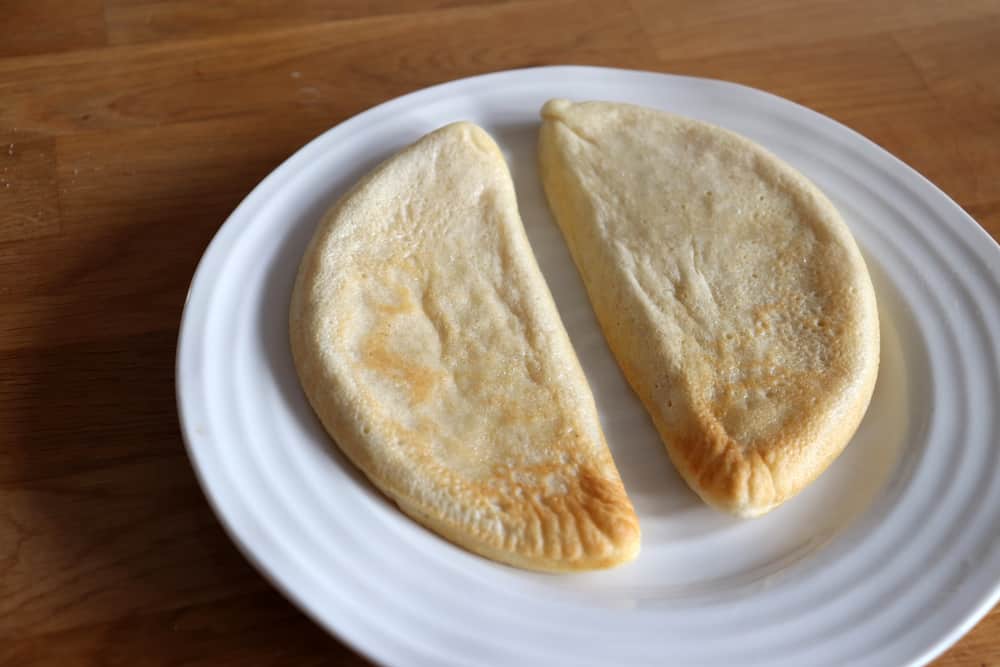 pancakes in omelette maker