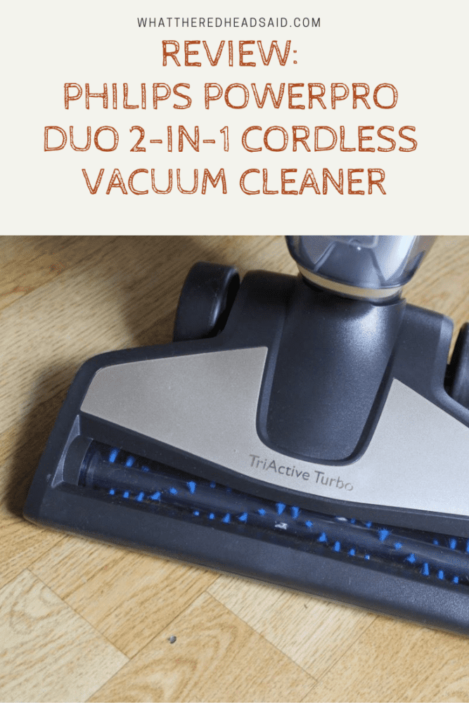 Philips cordless vacuum online cleaner review