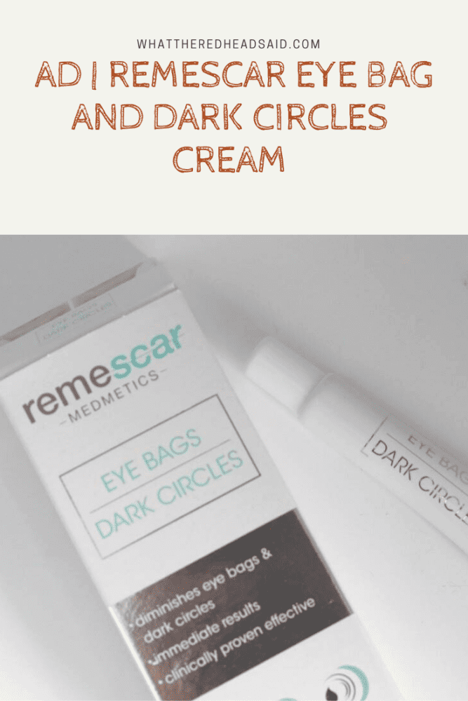 Remescar Eye Bag and Dark Circles Cream Review