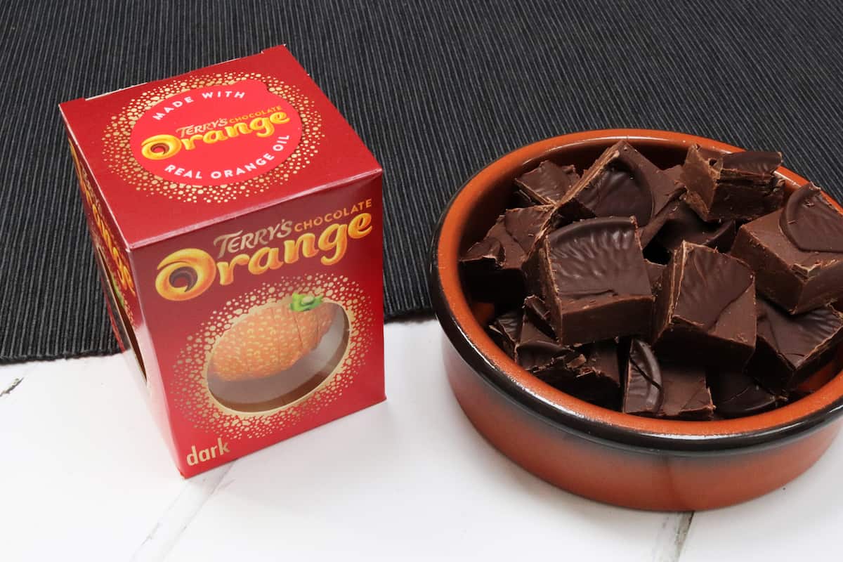 Dark Chocolate Orange Fudge