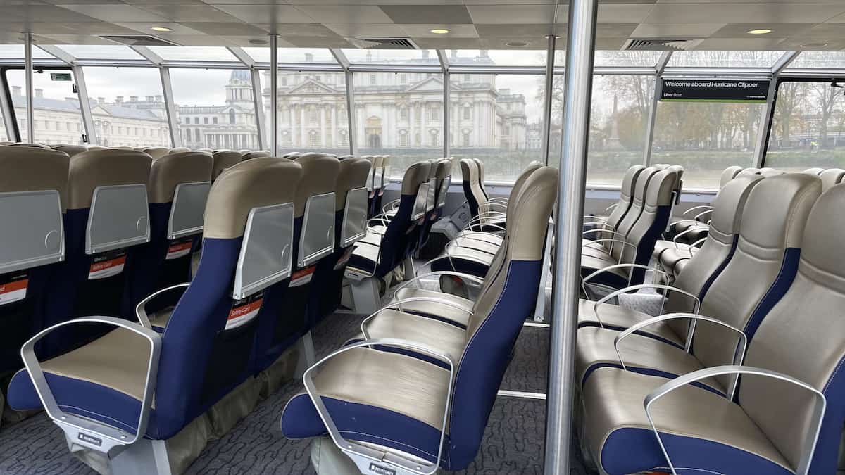 Family River Roamer on the Uber Boat by Thames Clippers