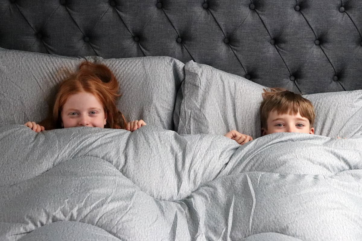 Our Night Owl Coverless Duvet Review | AD - What the Redhead said