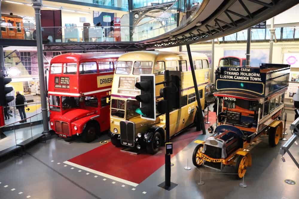 Things to do at London Transport Museum for Kids