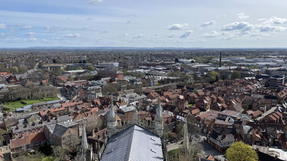 Climbing the York Minster Tower - What the Redhead said