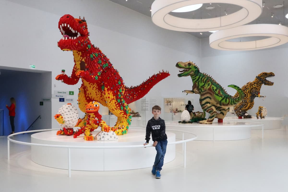 Visiting the Lego Billund, Denmark the Redhead said