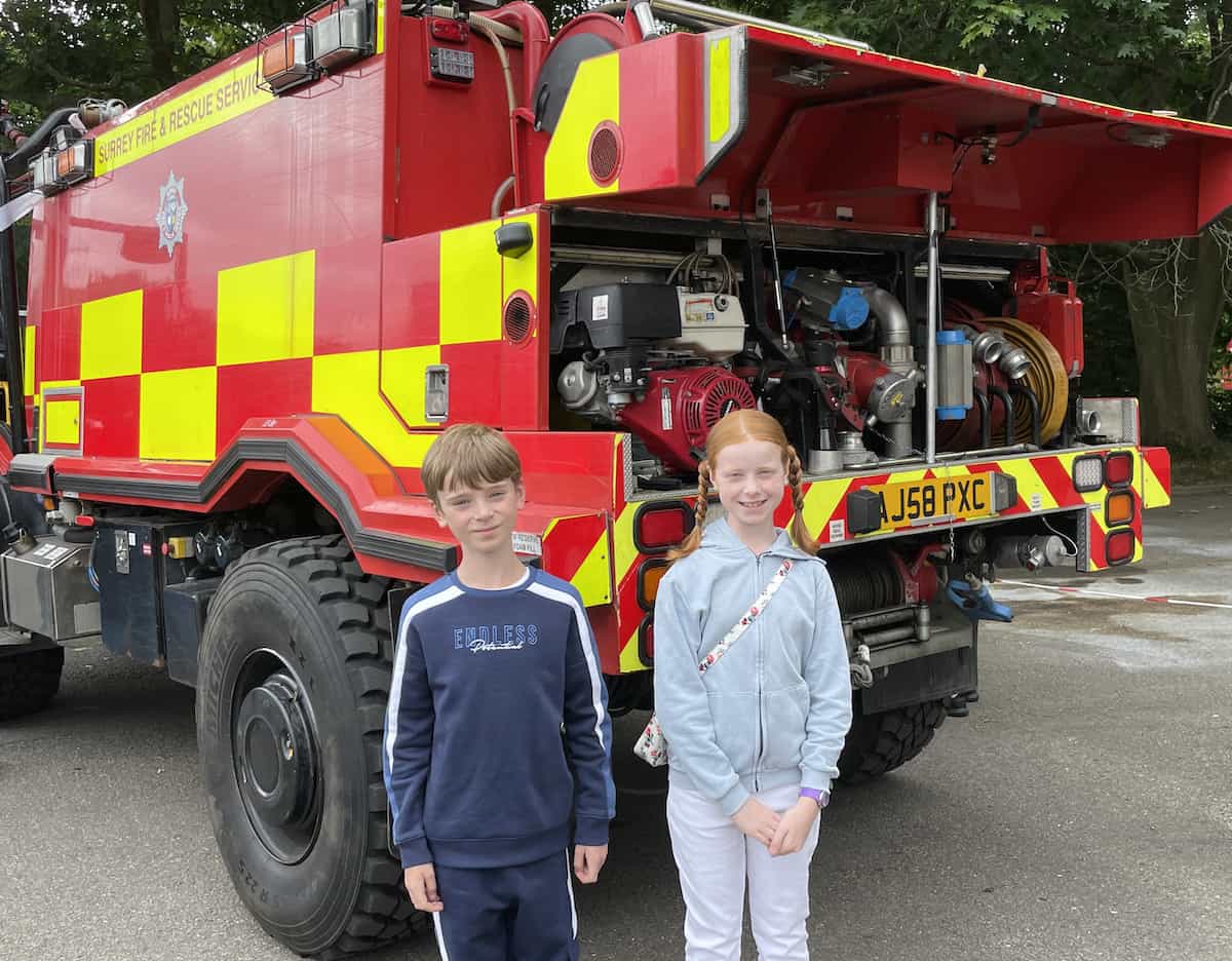 Surrey Fire and Rescue Open Day at Camberley Fire Station