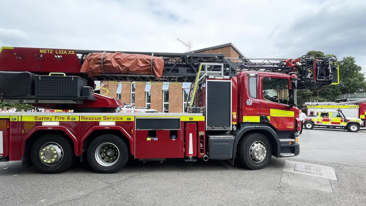 Surrey Fire and Rescue Open Day at Camberley Fire Station
