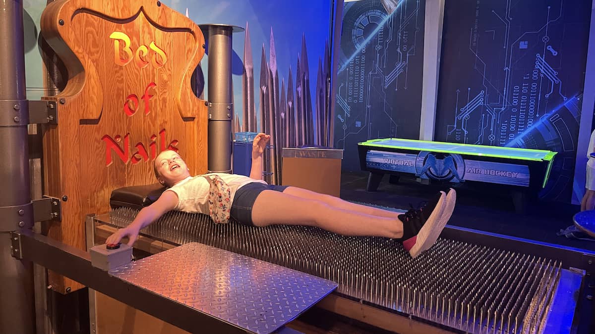 Finishing our holiday at WonderWorks Orlando