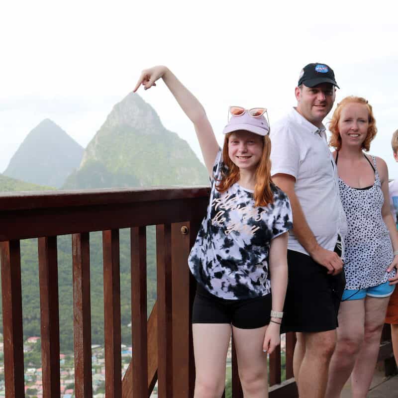 Visiting St Lucia with Kids
